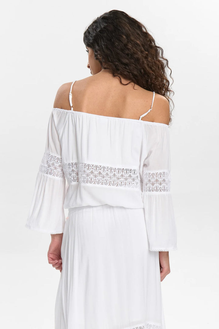 BRIGHT WHITE GAYLA SHIRT