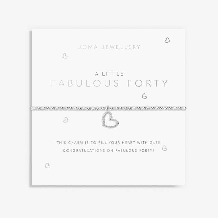 A LITTLE FABULOUS FORTY BRACELET