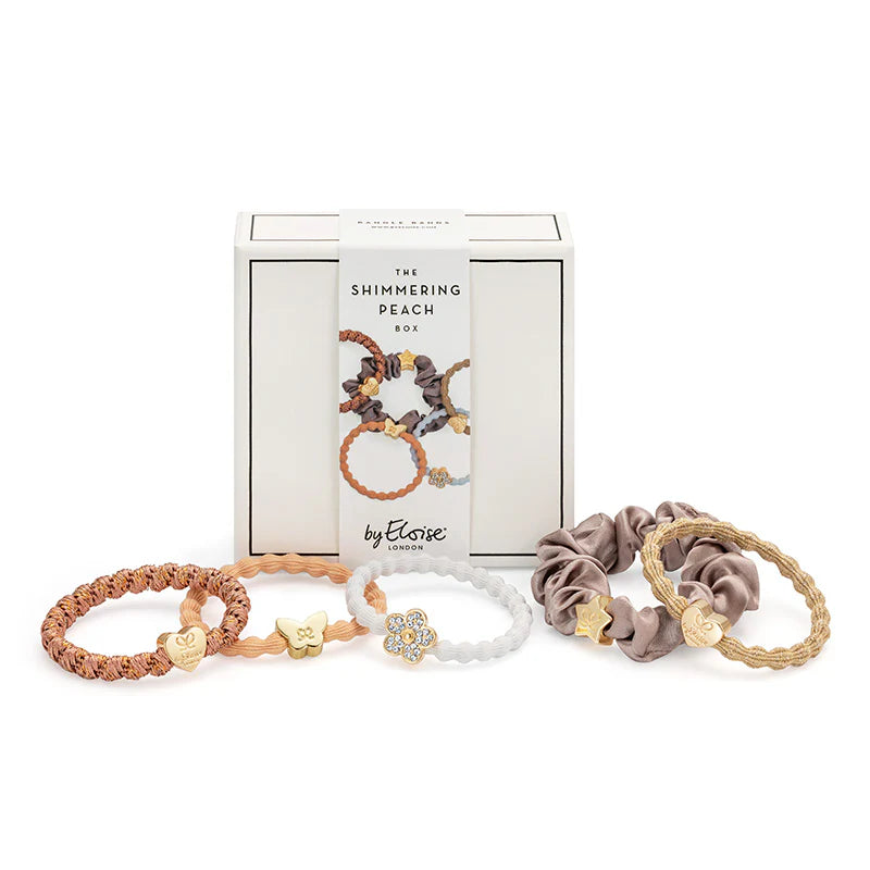 THE SHIMMERING PEACH BOX