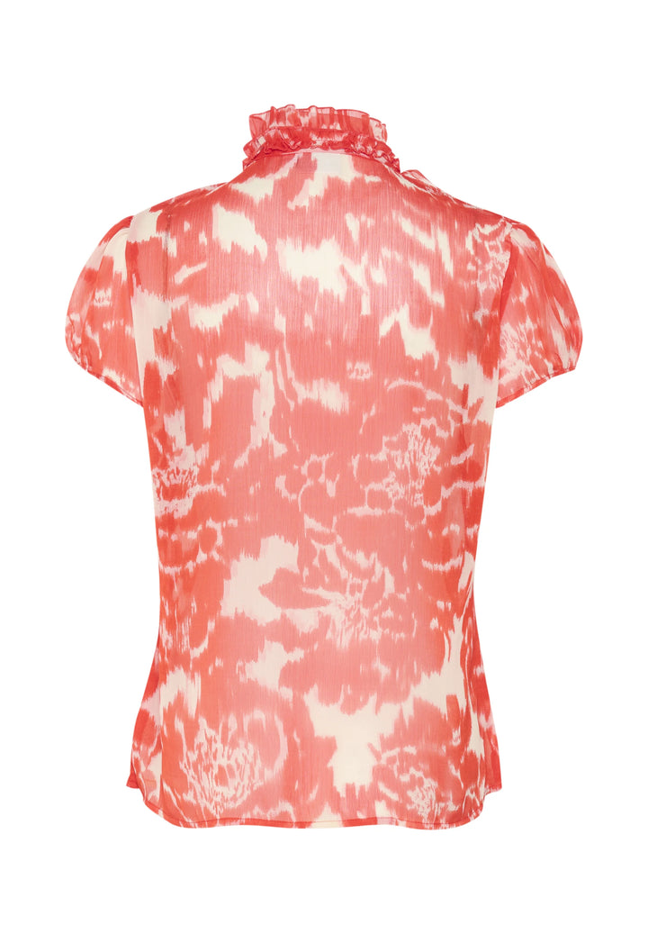POINCIANA WATER BLOOMS LILJA CRINKLE SHIRT