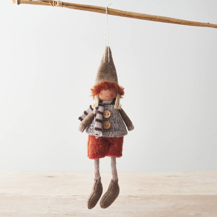 Orange Hanging Dolls, 2assorted