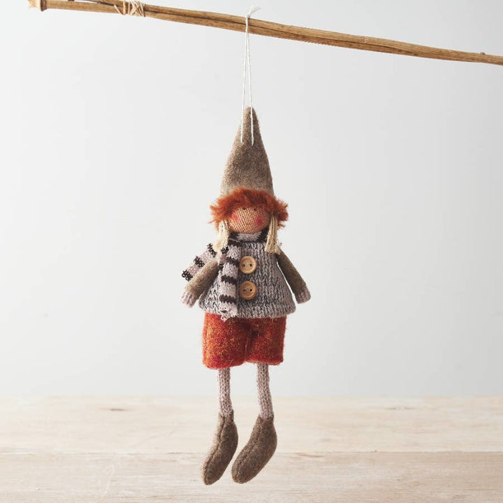 Orange Hanging Dolls, 2assorted