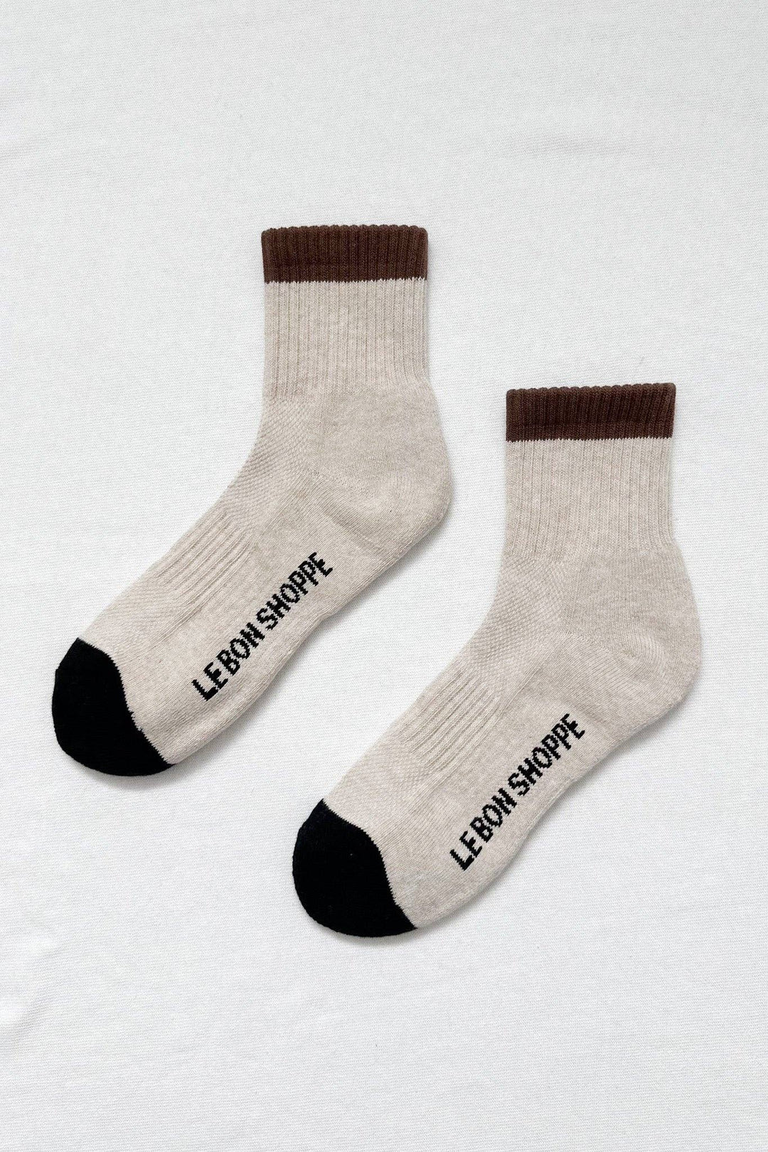 Color Block Girlfriend Socks : Blue Red