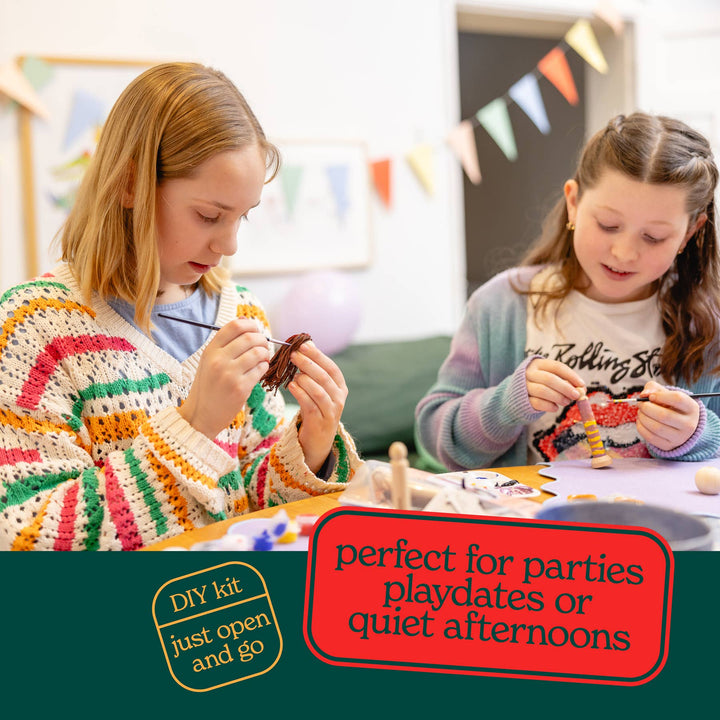 Create Your Own Christmas Fairy Wooden Peg Doll Kit