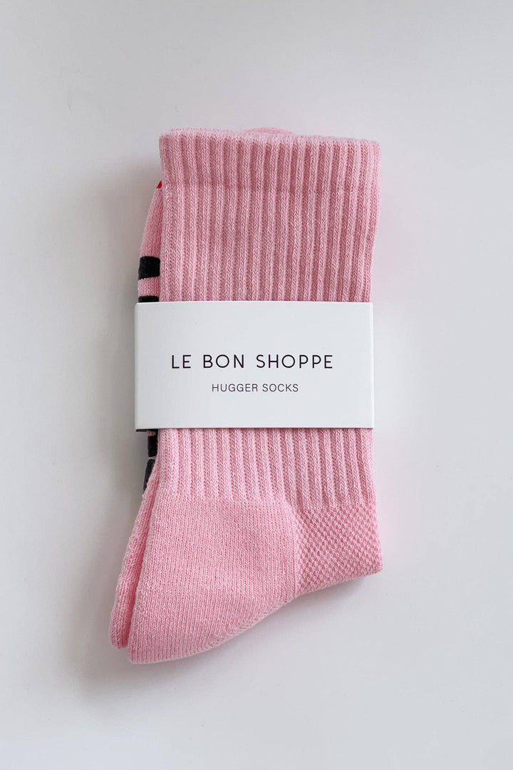 Hugger Socks  (wholesale): KELLY/ BLACK