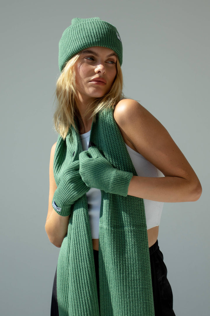 The Recycled Bottle Beanie - Forest Fern - AW23