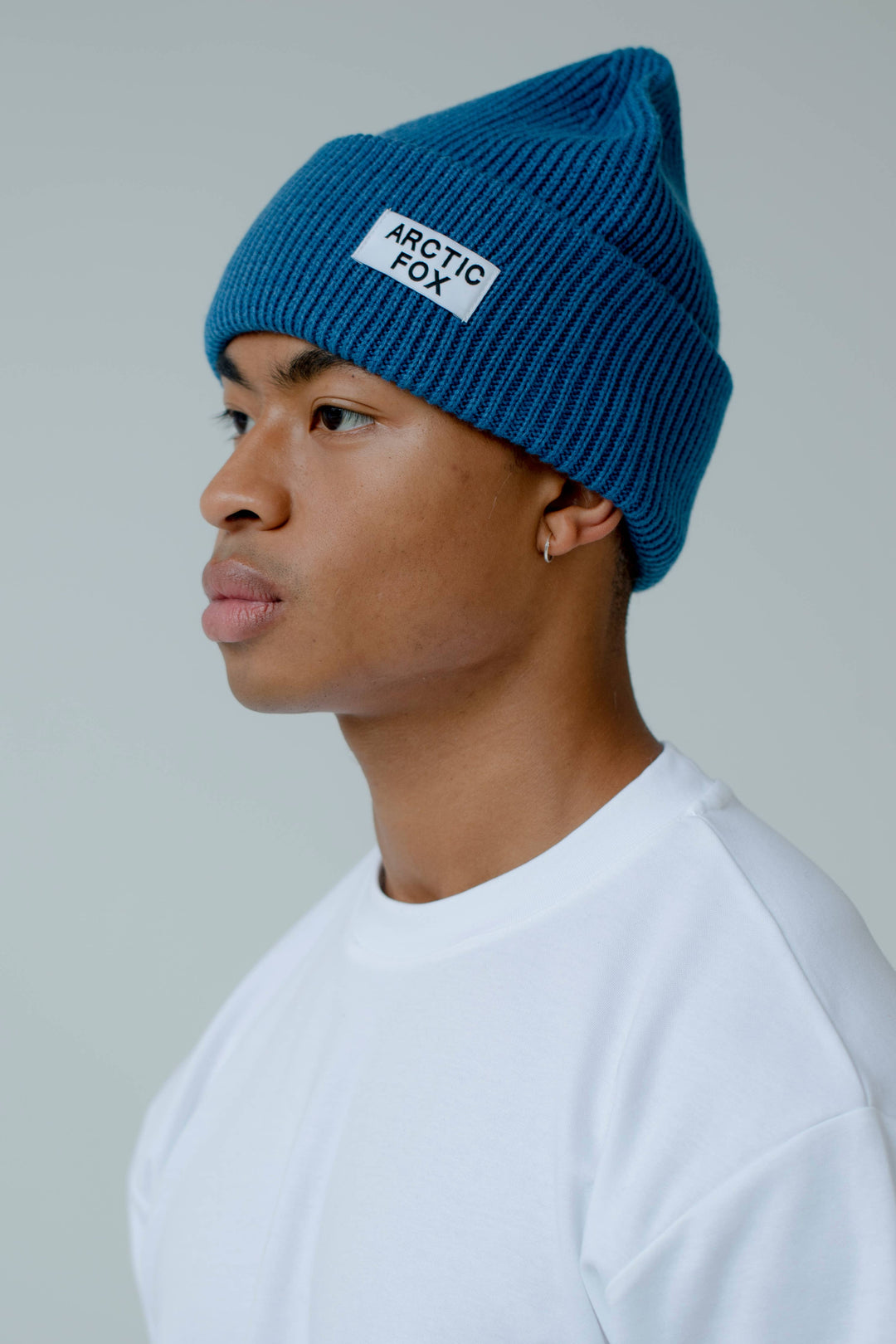 Recycled Bottle Beanie - Ocean Blue - AW24