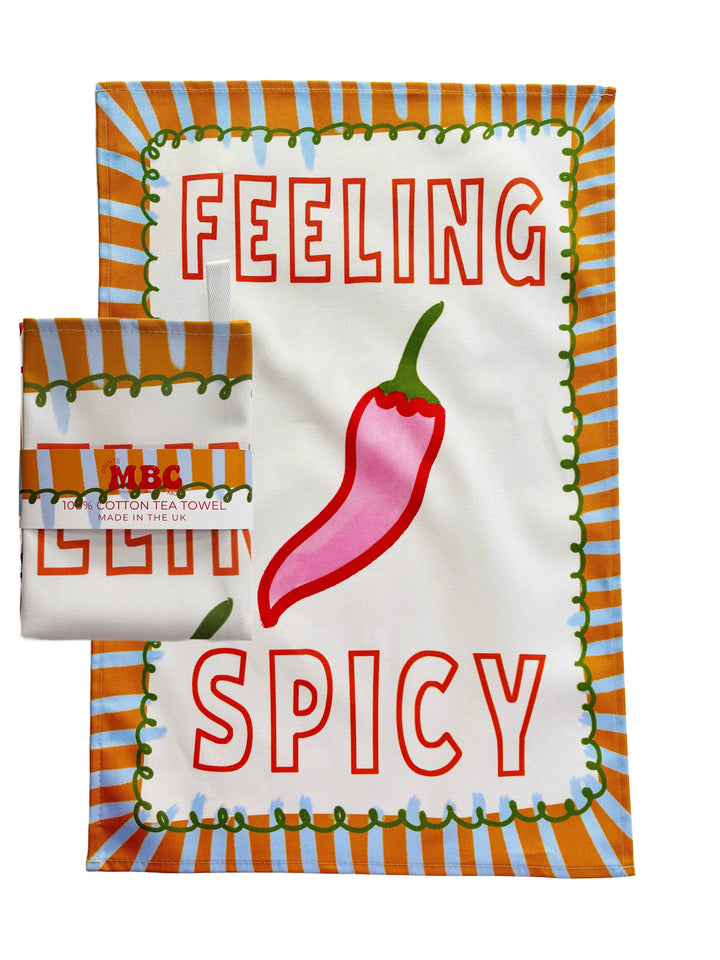 Feeling Spicy Tea Towel