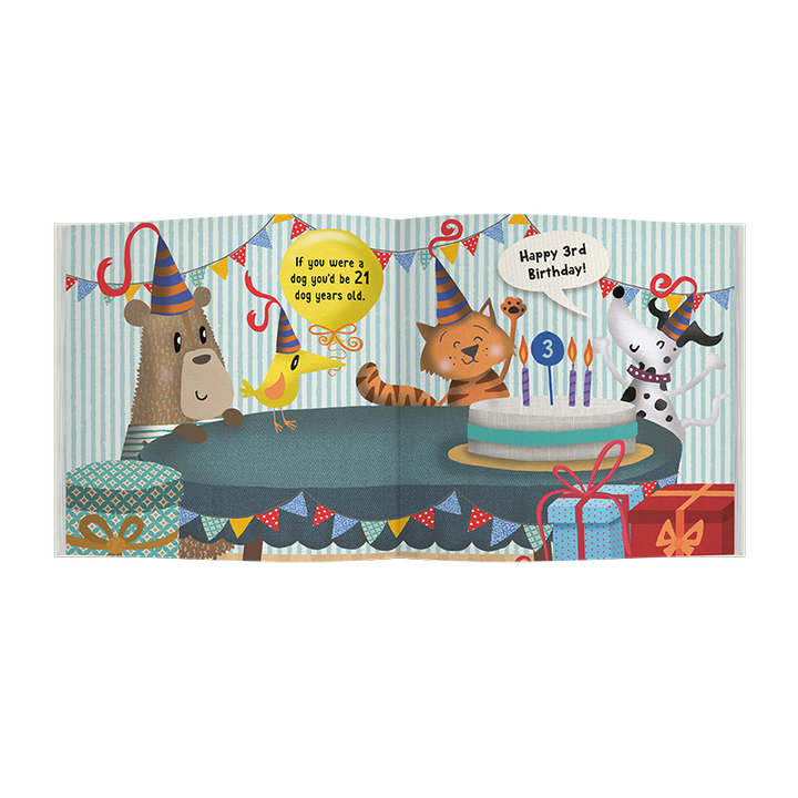 Wow! You're 3 | Age Cards | Age Birthday Cards | Age 3