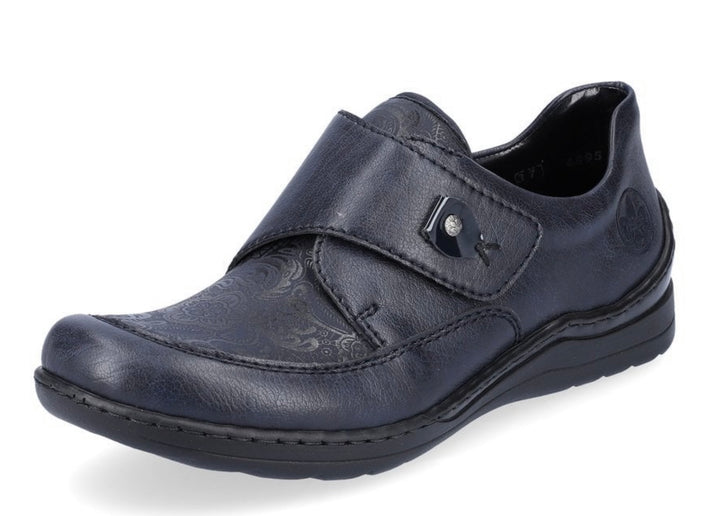 NAVY TOUCH FASTENING SHOE