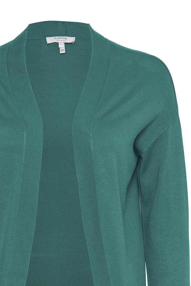CADMIUM GREEN PIMBA LONG CARDIGAN