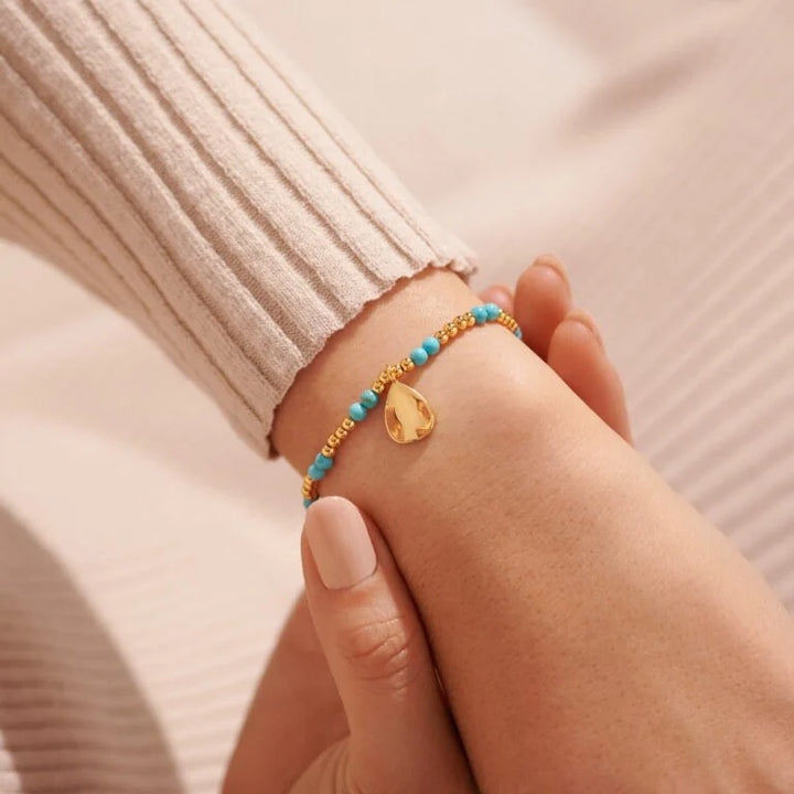 A LITTLE BIRTHSTONE ‘DECEMBER’ BRACELET