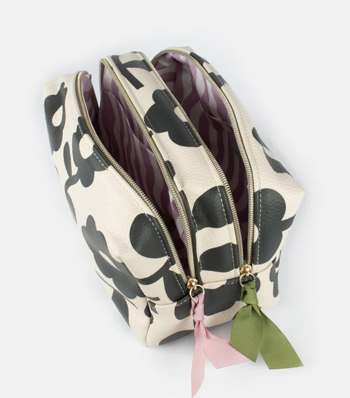 MONO FLOWER LARGE CUBE WASHBAG