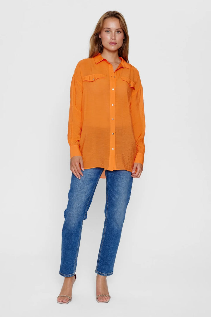 RED ORANGE ELINAM SHIRT
