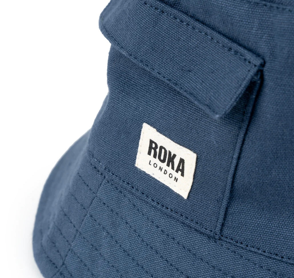 HATFIELD MIDNIGHT NAVY BUCKET HAT