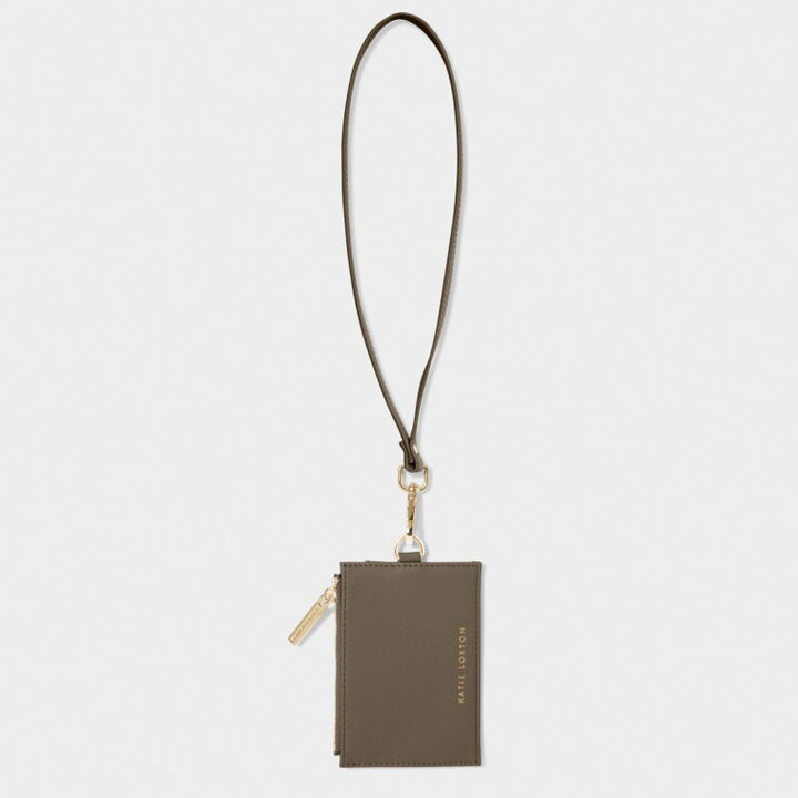 MINK ASHLEY CARD HOLDER WITH STRAP