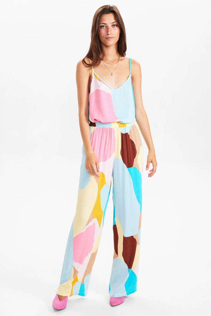 CRYSTAL BLUE ZIGGIE PANT