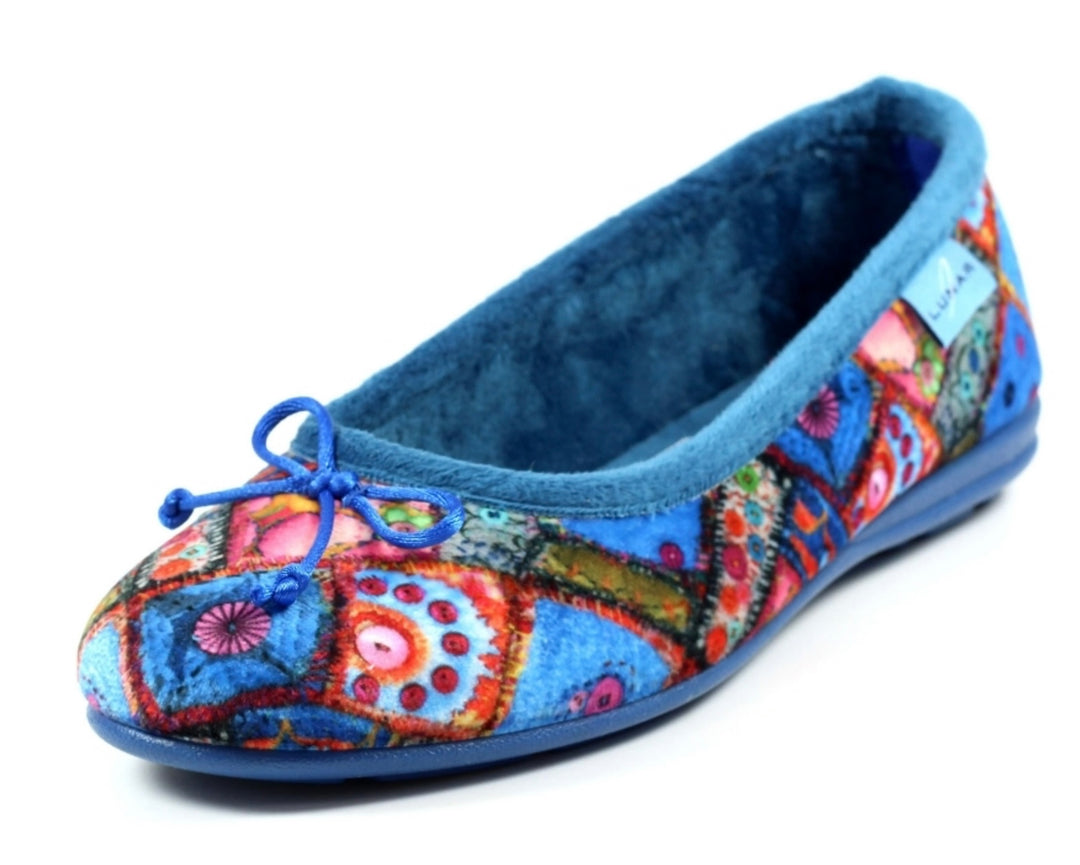 SANGRIA BLUE PUMP SLIPPER