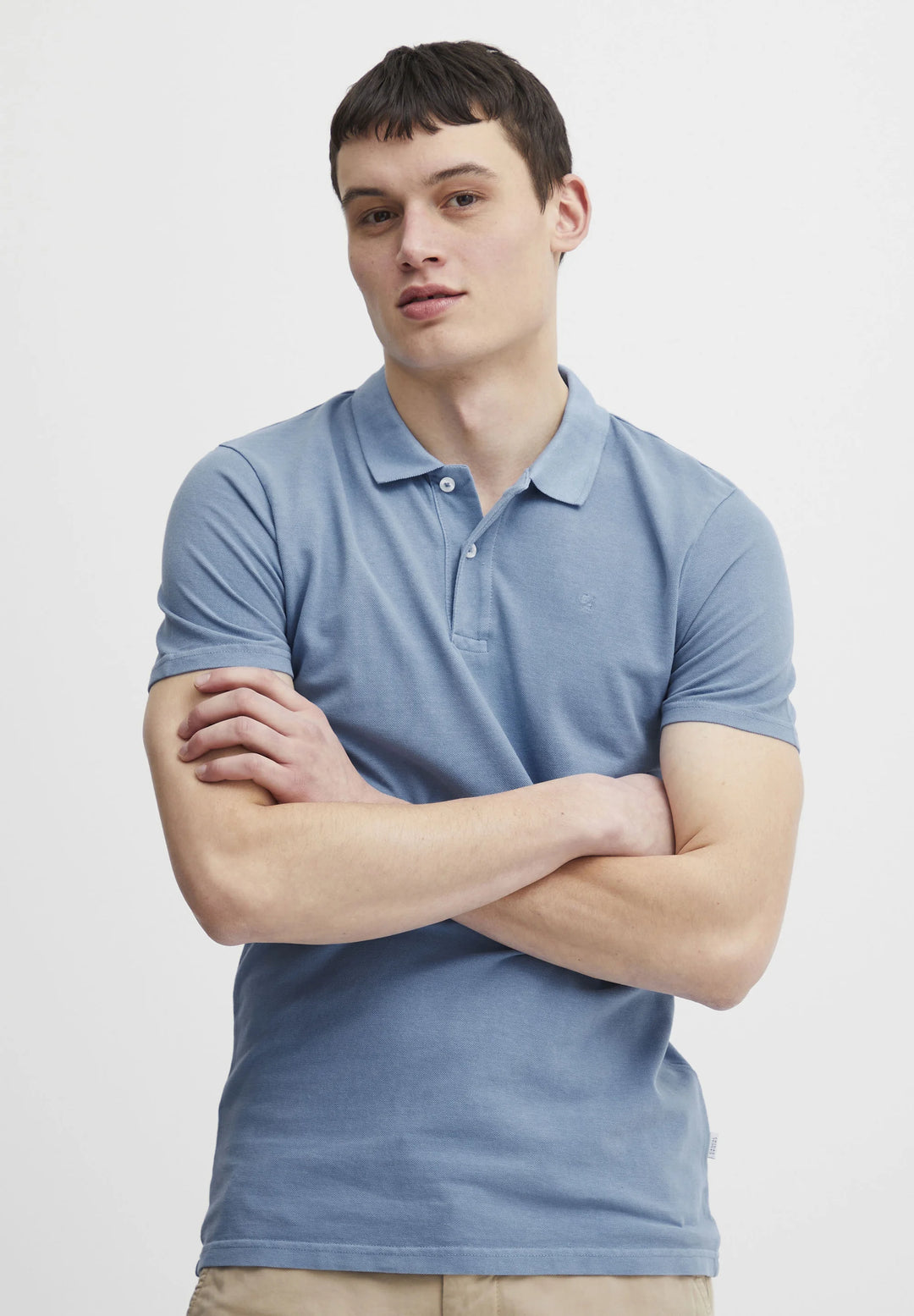 SILVER LAKE BLUE THEIS POLO SHIRT