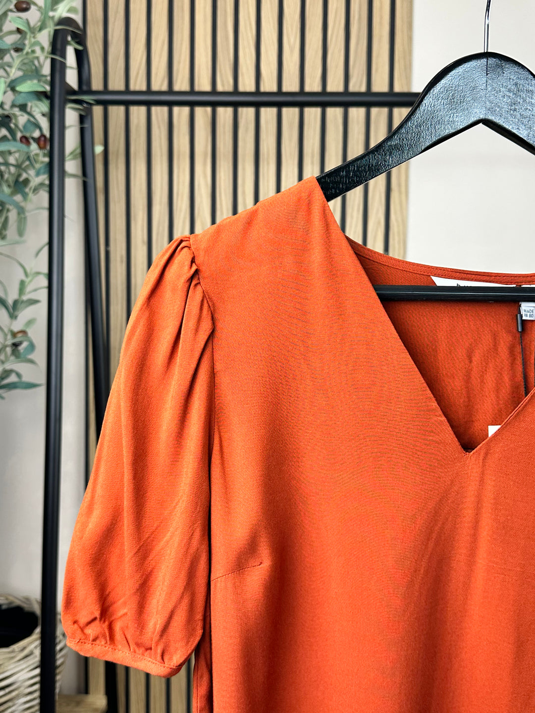 PICANTE BROWN JOSA BLOUSE