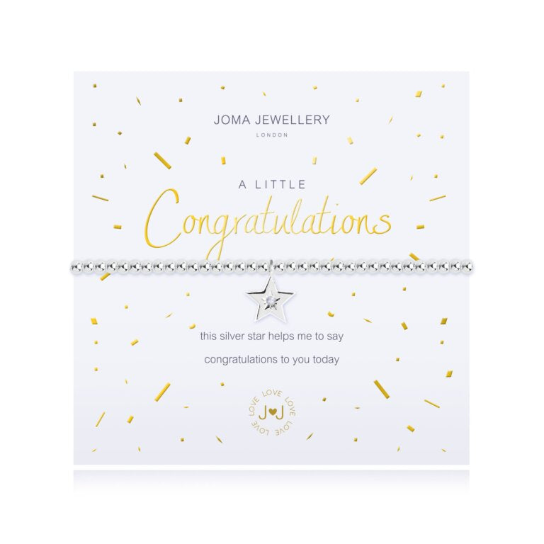 A LITTLE ‘CONGRATULATIONS’ BRACELET
