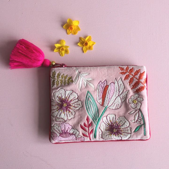 POSY LIGHT PINK PURSE