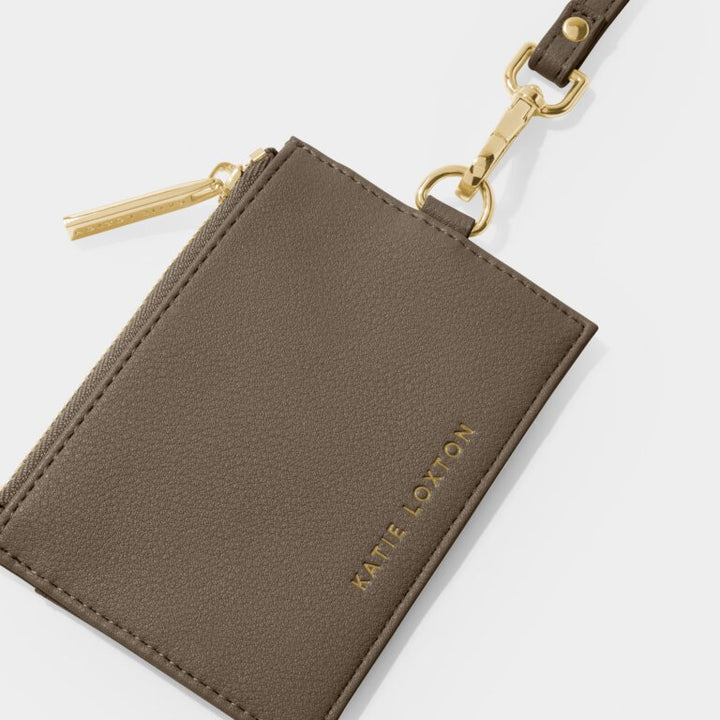 MINK ASHLEY CARD HOLDER WITH STRAP