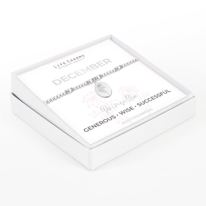 BIRTH FLOWER DECEMBER BRACELET