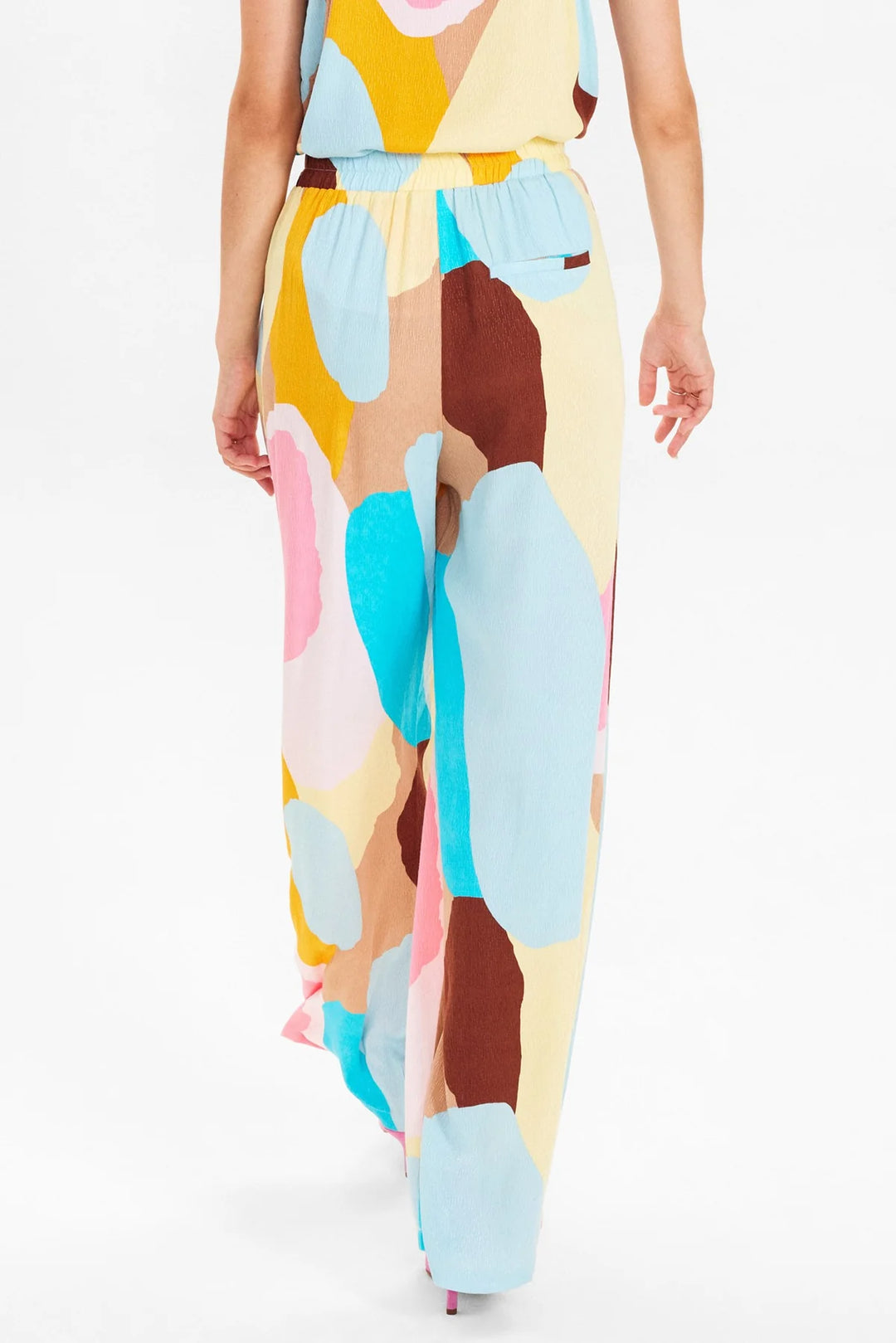 CRYSTAL BLUE ZIGGIE PANT