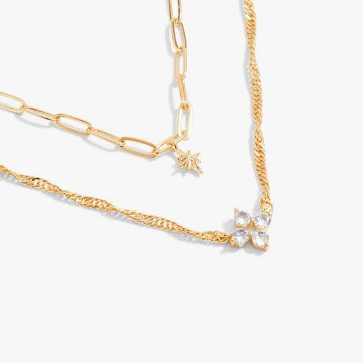 STACKS OF STYLE GOLD STAR NECKLACE