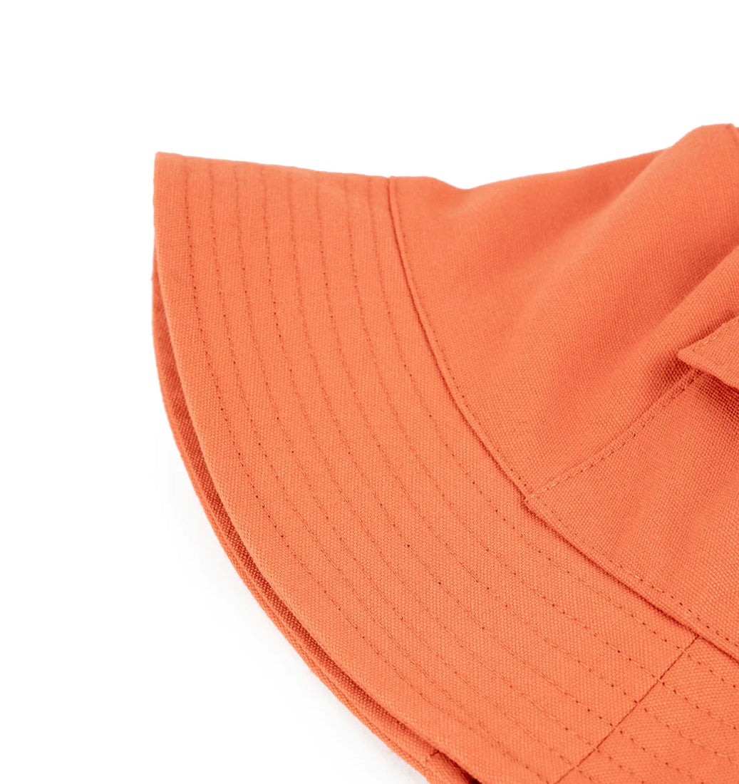 HATFIELD BURNT ORANGE BUCKET HAT