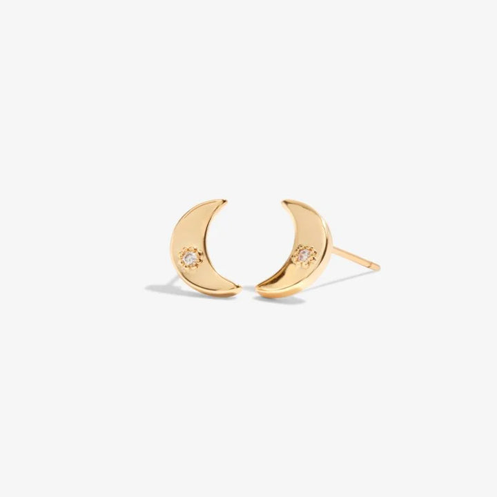 BOXED LOVE YOU TO THE MOON EARRINGS
