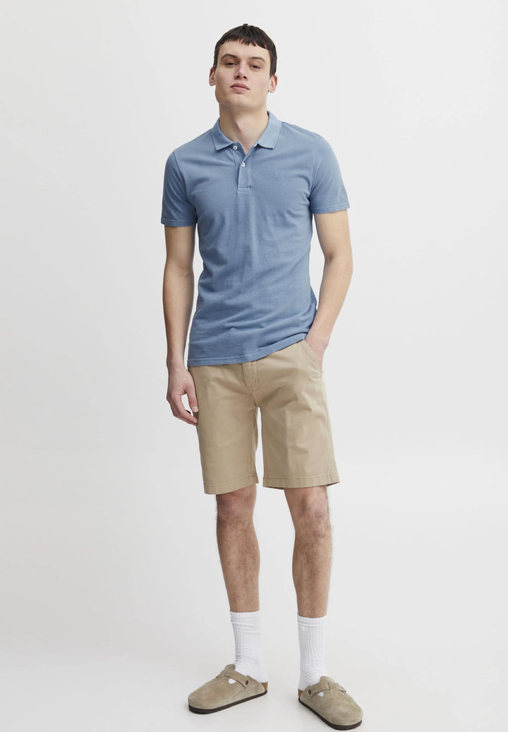 SILVER LAKE BLUE THEIS POLO SHIRT