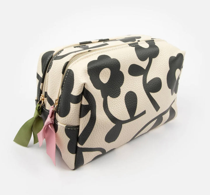 MONO FLOWER LARGE CUBE WASHBAG