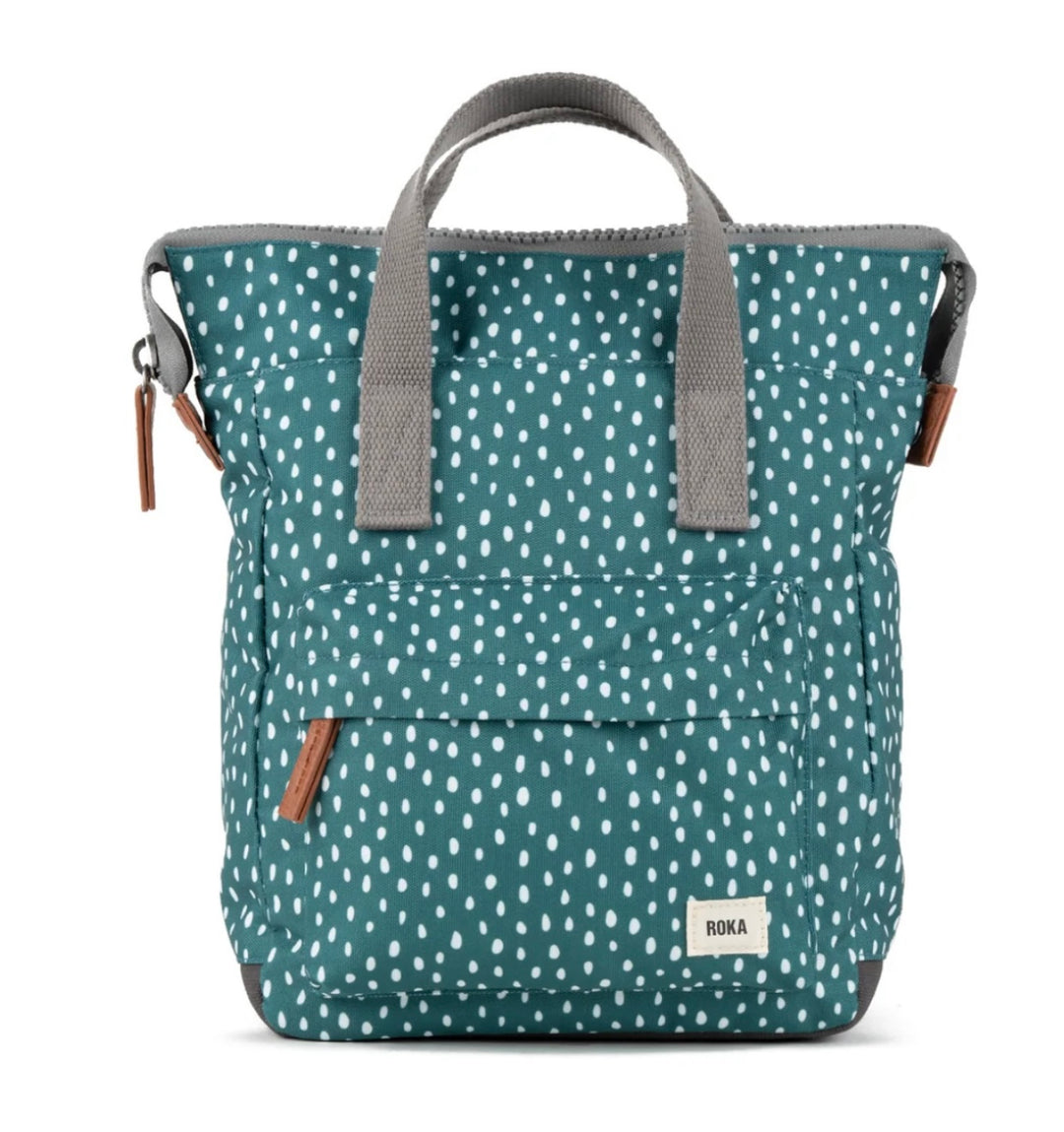 SMALL BANTRY B DRIZZLE SAGE RECYCLED CANVAS BAG
