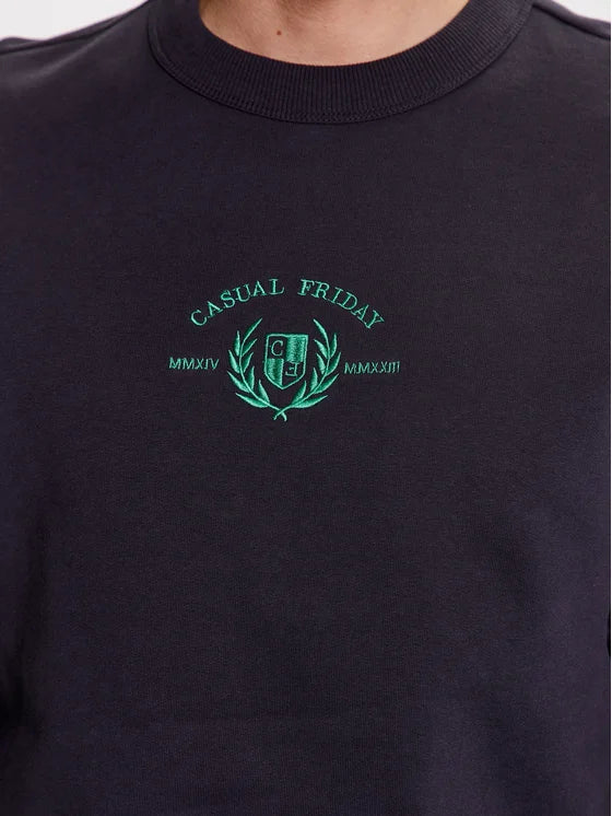 SAGE NAVY RELAXED SWEATSHIRT