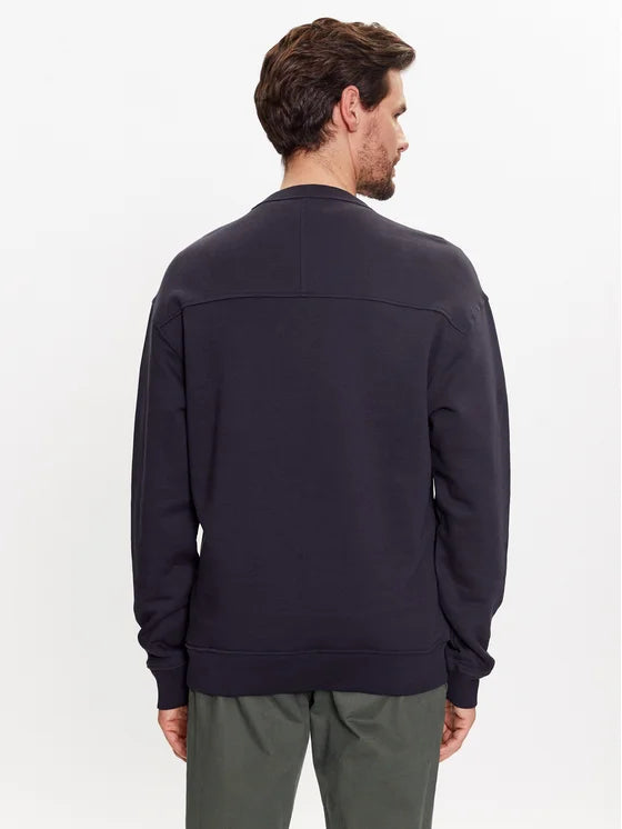SAGE NAVY RELAXED SWEATSHIRT