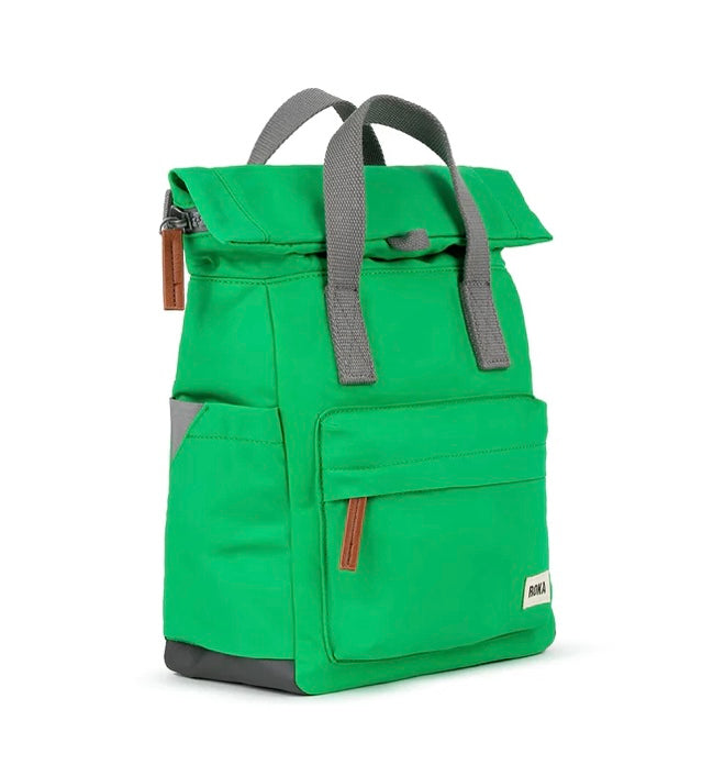 SMALL GREEN APPLE CANFIELD B RECYCLED NYLON BACKPACK