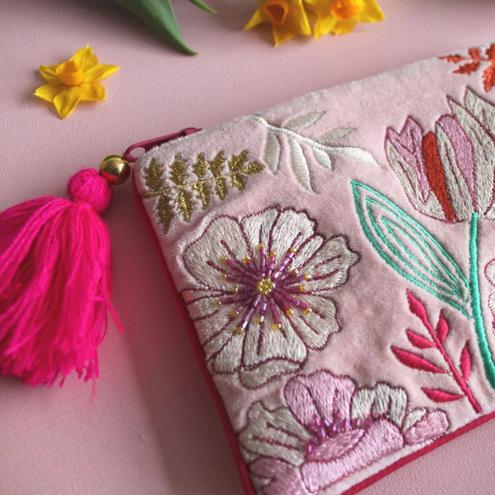 POSY LIGHT PINK PURSE