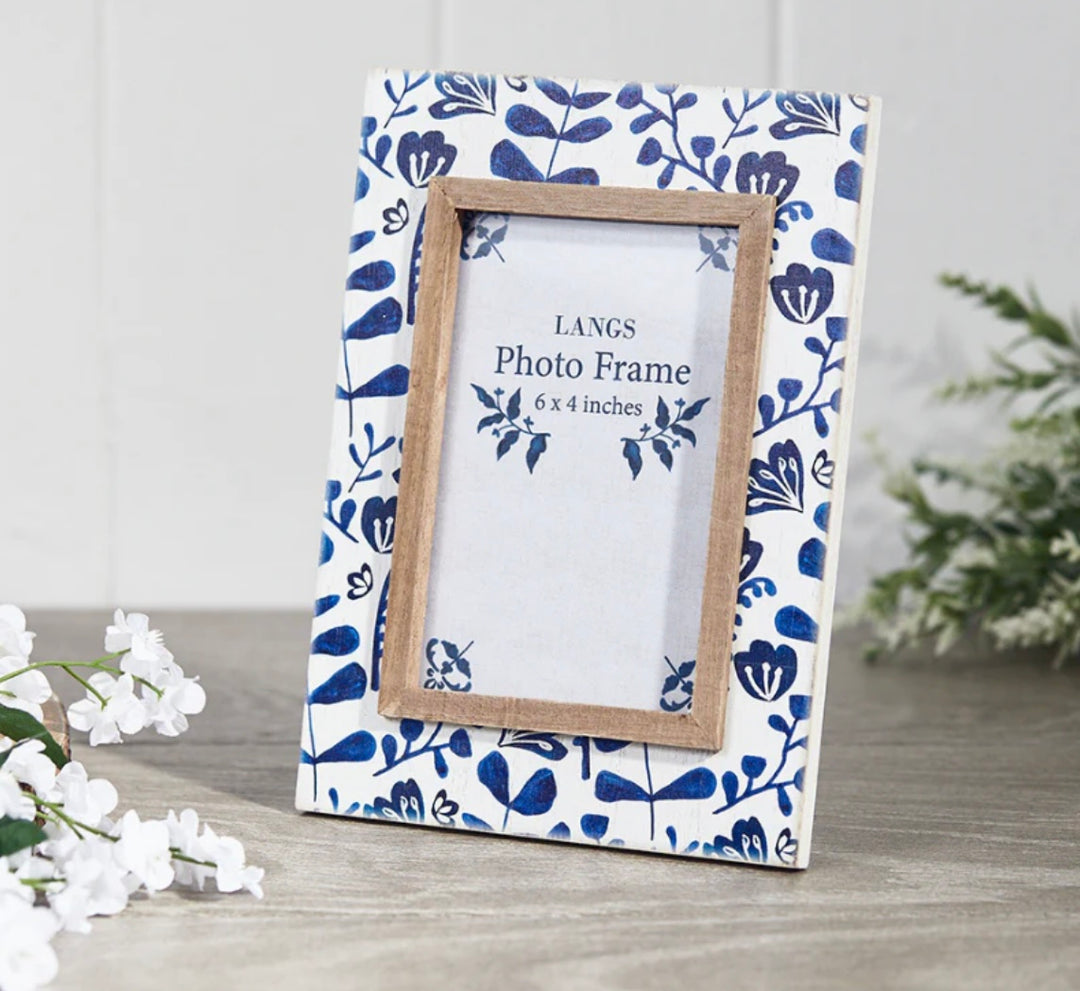 INDIGO FLOWER FRAME