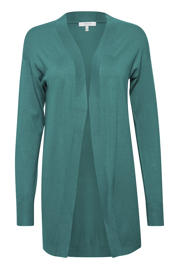 CADMIUM GREEN PIMBA LONG CARDIGAN