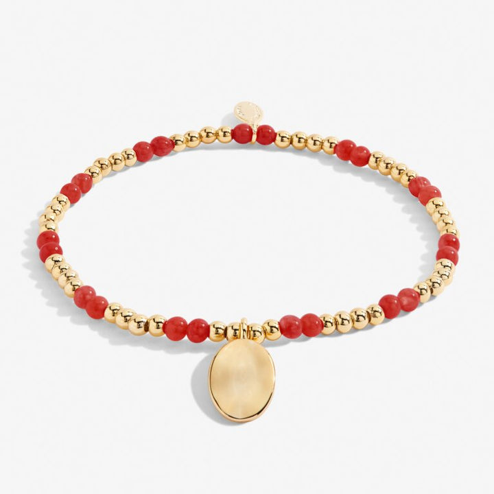 A LITTLE BIRTHSTONE ‘JANUARY’ BRACELET