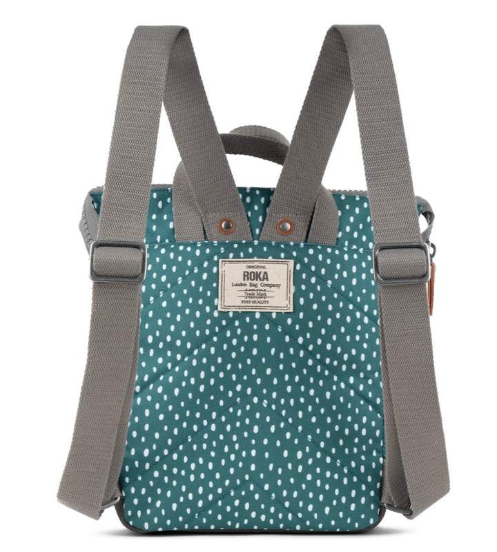 SMALL BANTRY B DRIZZLE SAGE RECYCLED CANVAS BAG