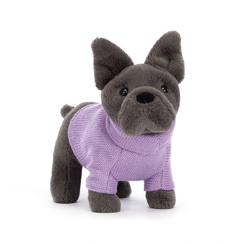 SWEATER FRENCH BULLDOG PURPLE