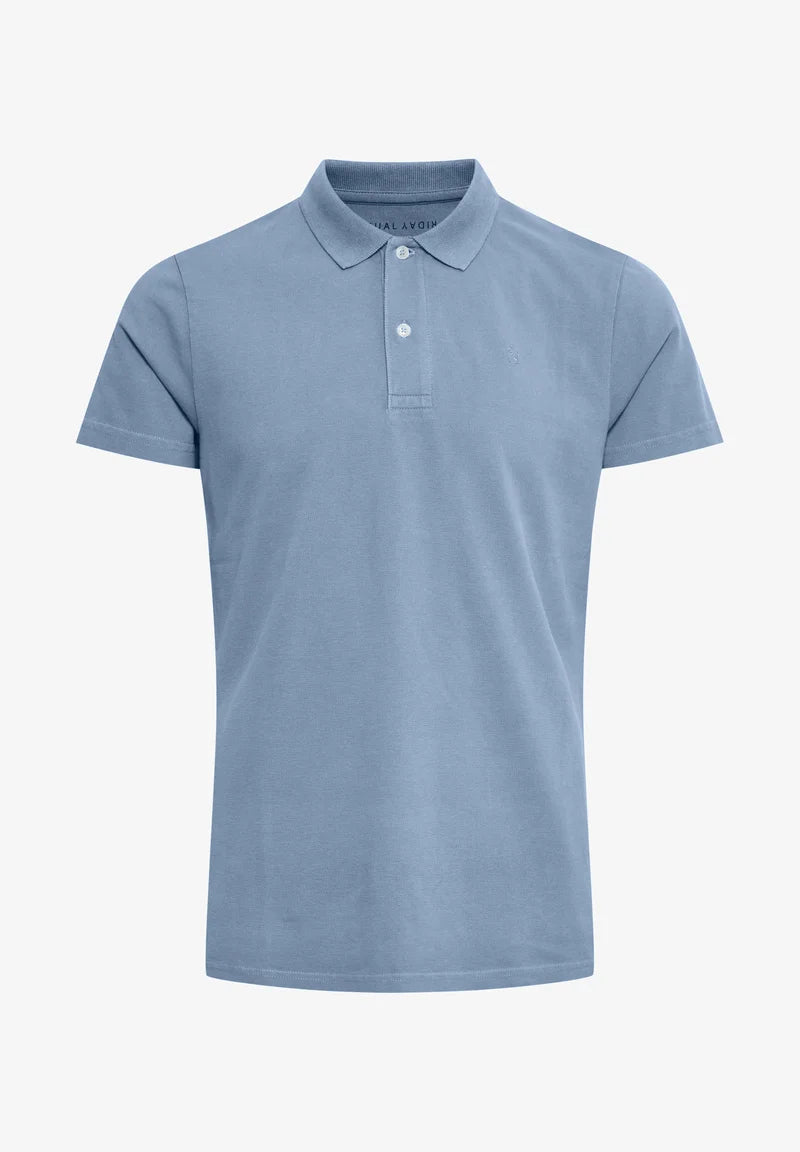 SILVER LAKE BLUE THEIS POLO SHIRT