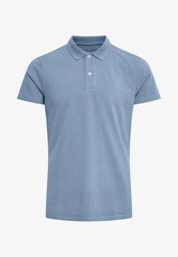 SILVER LAKE BLUE THEIS POLO SHIRT