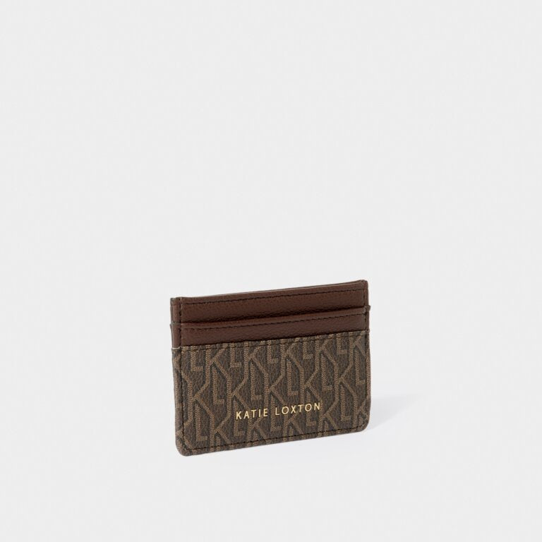 CHOCOLATE SIGNATURE CARDHOLDER