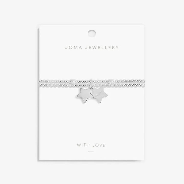 LILA STAR SILVER BRACELET