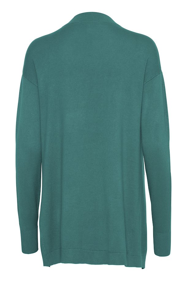 CADMIUM GREEN PIMBA LONG CARDIGAN