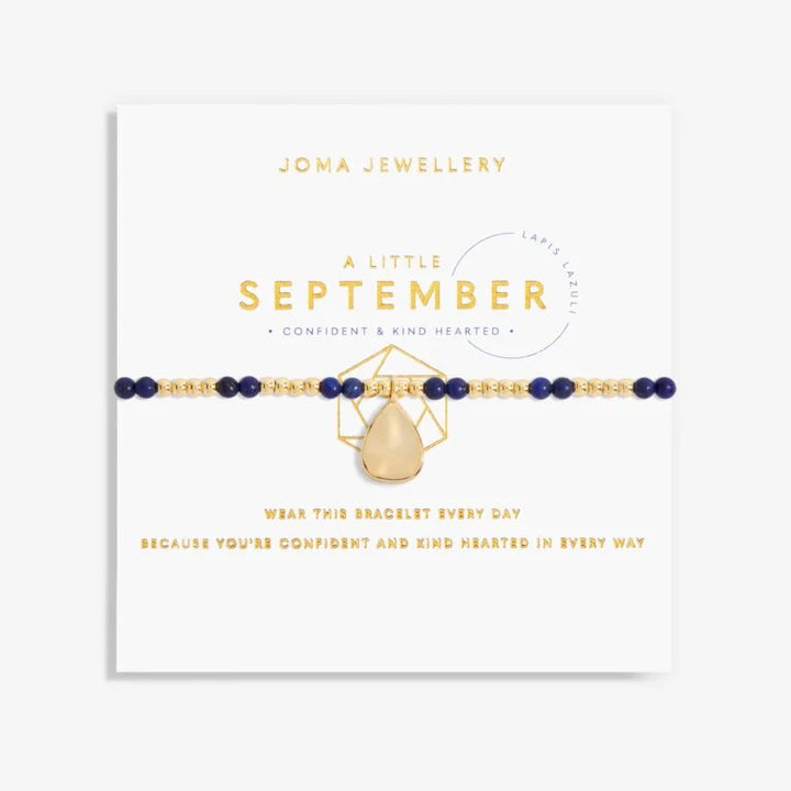 A LITTLE BIRTHSTONE ‘SEPTEMBER’ BRACELET